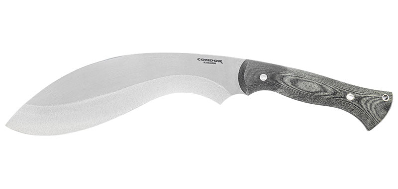 Machette Condor Wild Brush Kukri acier 1075 High Carbon lame 273 mm