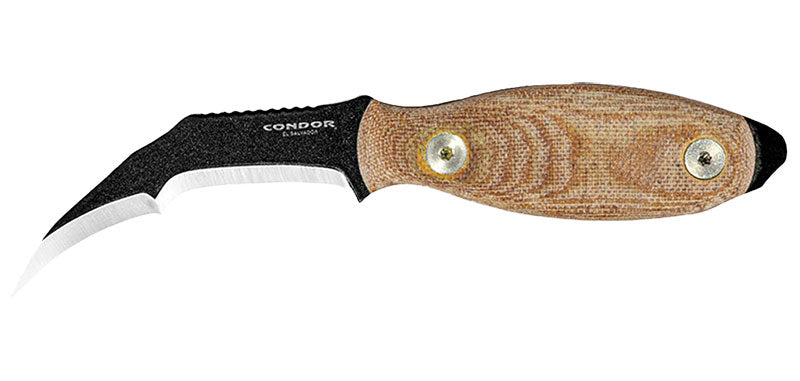 Couteau à lame fixe Condor Zompopo acier 1095 High Carbon lame 74 mm