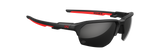 Lunettes balistiques Wiley X WX JAKL American Sniper MIL-PRF-32432A verres Captivate noir et rouge
