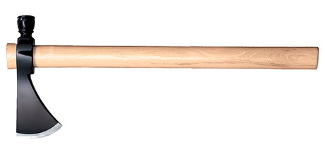 Hache Cold Steel Pipe Hawk acier 1055 High Carbon lame 76 mm fil lisse