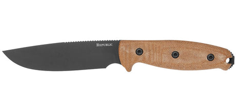 Couteau à lame fixe Cold Steel Republic Bushcraft acier CPM S35VN lame 127 mm