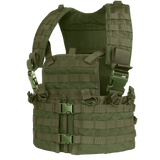 Gilet chest rig Condor Modular Chest Set six porte-chargeurs et porte-eau intégré