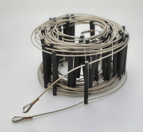 Échelle souple Olympia Triumph Compact Wire Ladder acier inoxydable 155 mm