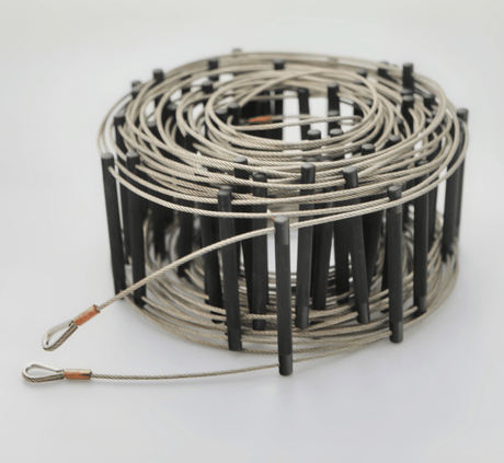 Échelle souple Olympia Triumph Compact Wire Ladder acier inoxydable 155 mm