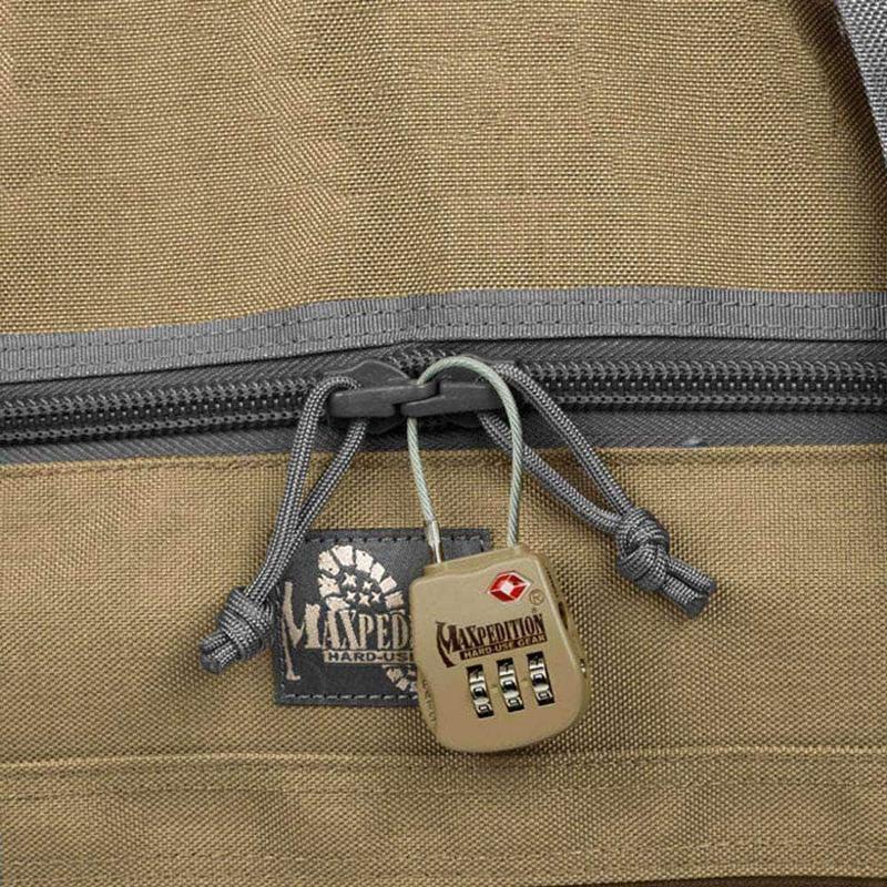 Cadenas TRAVEL LOCK Maxpedition - Coyote - Welkit.com