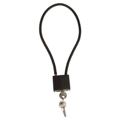Cadenas Mil-Tec à câble acier gainé thermoplastique longueur de câble 20 cm