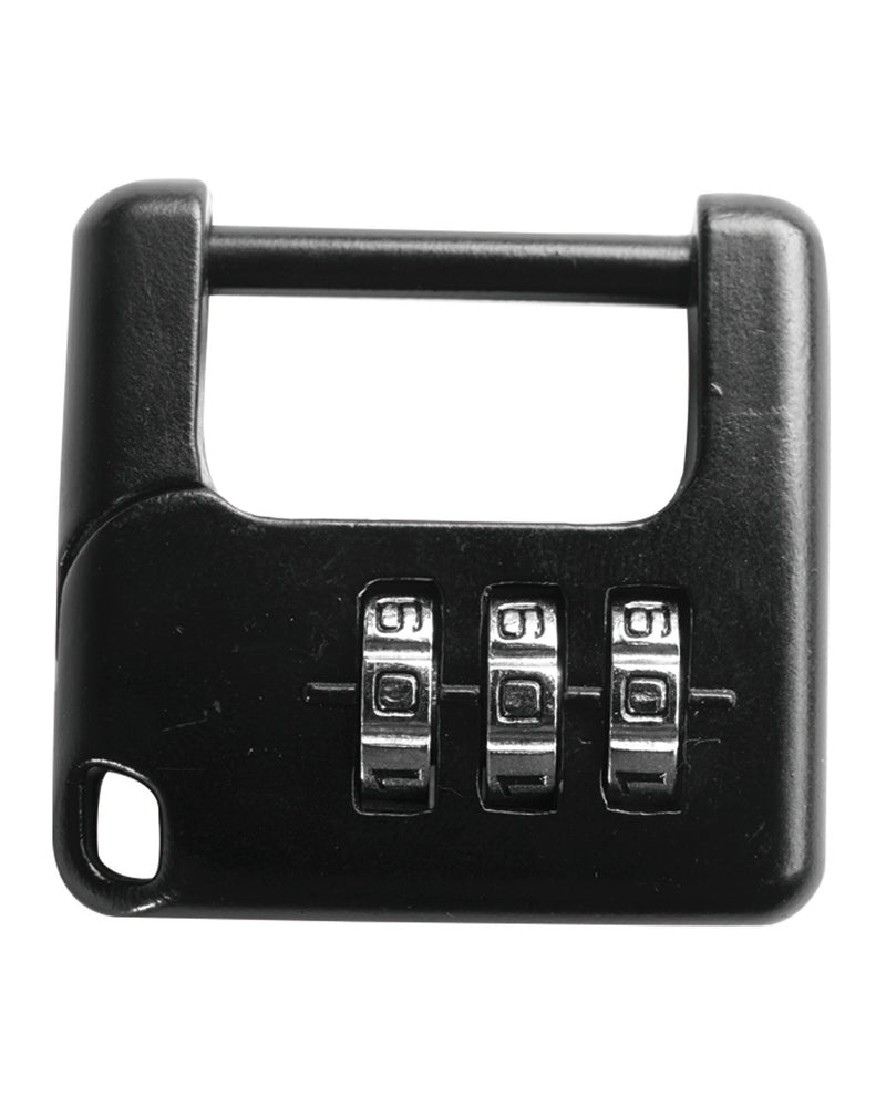 Cadenas à combinaison Mil-Tec en alliage de zinc 3 x 3 cm pour sac et casier