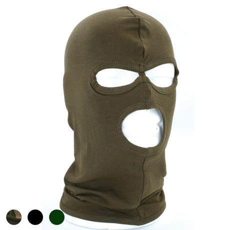 Cagoule OPEX à 3 ouvertures en jersey coton et élasthanne pour la saison froide