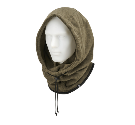 Cagoule polaire Brandit Arctic à capuche cordon de serrage 61 x 30 cm couvre-nuque