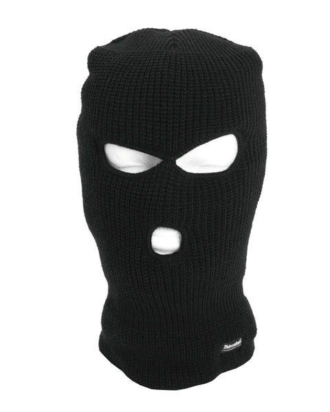 Cagoule trois trous Mil-Tec en acrylique doublée polyester avec isolant Thinsulate