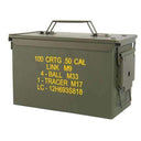 Caisse à munitions Mil-Tec type US M2A1 en acier DC01 calibre .50 avec poignée et mécanisme de verrouillage