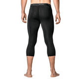 Caleçon long 3/4 LONG JOHNS M'S LITE Woolpower - Noir - Welkit.com