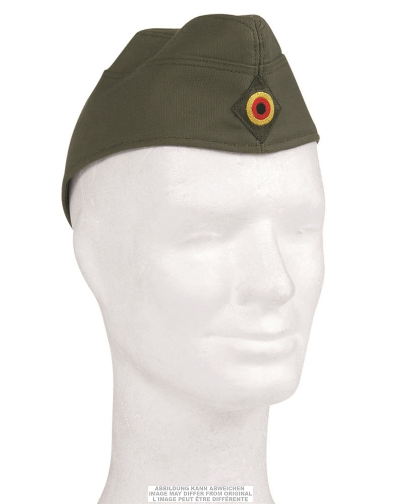 Calot de la Bundeswehr en moleskine de coton, surplus militaire d'occasion, lot de 20