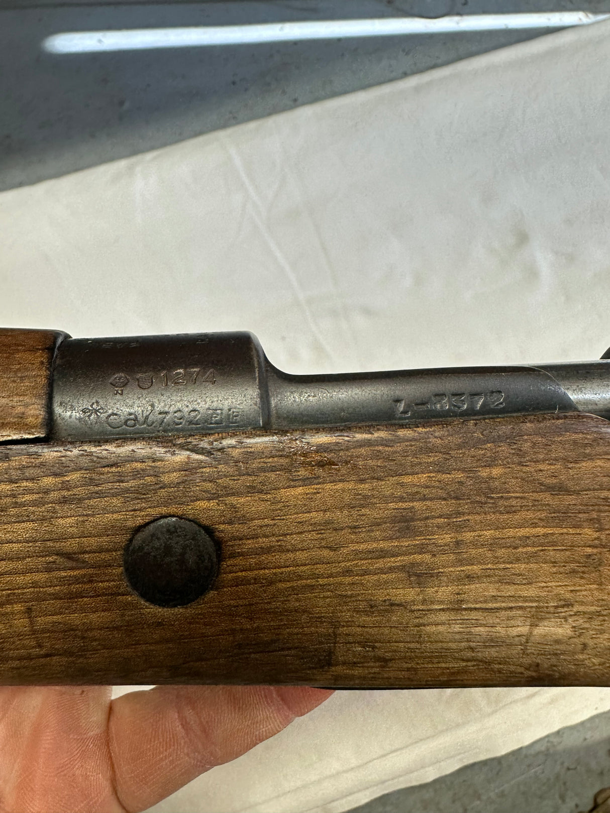 Carabine Mauser modèle espagnol 98/43 cal. 8x57JS