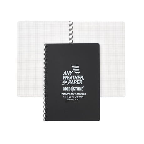 Carnet Modestone tout-temps militaire format A4 100 pages 210 x 297 mm