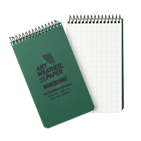 Carnet Modestone tout-temps militaire format de poche 100 pages 76 x 130 mm