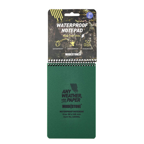 Carnet Modestone tout-temps militaire format intermédiaire 100 pages