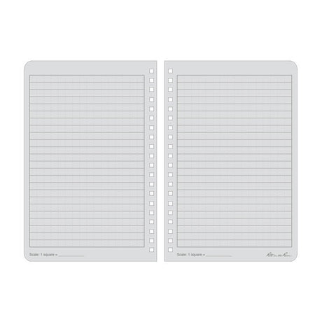 Carnet Rite In The Rain à spirale latérale 21,5 × 27,9 cm 84 pages réglure Universal
