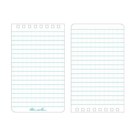 Carnet Rite In The Rain à spirale supérieure 7,5 × 12,5 cm 100 pages Polydura