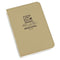 Carnet de notes étanche Rite in the Rain 954 format 9 x 13 cm 56 feuilles couverture souple