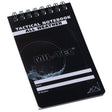 Carnet tactique Mil-Tec étanche 48 feuillets format 75 × 130 mm