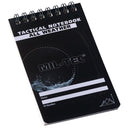 Carnet tactique Mil-Tec étanche 48 feuillets format 75 × 130 mm