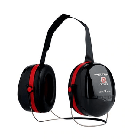 Casque anti - bruit PELTOR™ OPTIME III 35 dB (serre - nuque) 3M - Noir - Welkit.com