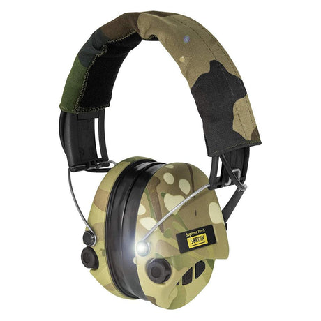 Casque anti-bruit Sordin Supreme Pro X Led [SNR : 25 dB / HML : H=28 M=21 L=16]