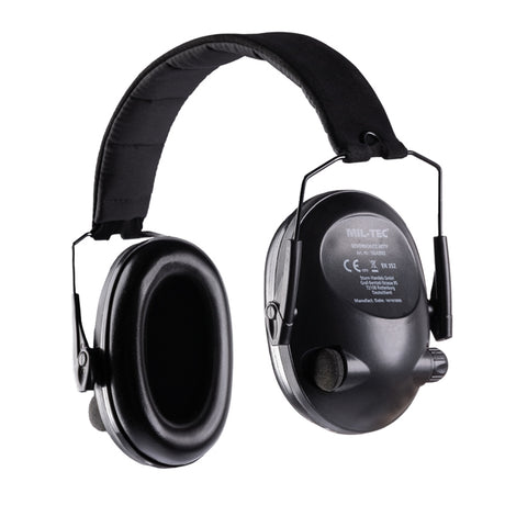 Casque anti-bruit actif Mil-Tec [SNR : 25 dB / HML : H=28.8 M=22.6 L=16.3]