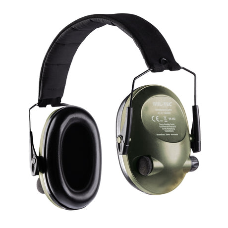 Casque anti-bruit actif Mil-Tec [SNR : 25 dB / HML : H=28.8 M=22.6 L=16.3]