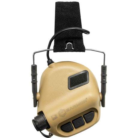 Casque anti-bruit électronique Ares M31 Plus limitation 82 dB et micros directionnels