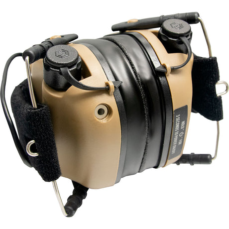 Casque anti-bruit électronique Ares M31 Plus limitation 82 dB et micros directionnels