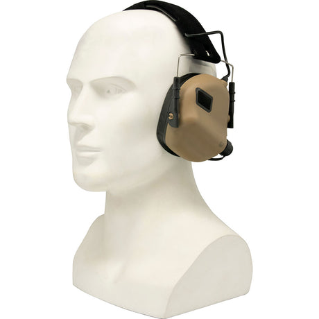 Casque anti-bruit électronique Ares M31 Plus limitation 82 dB et micros directionnels
