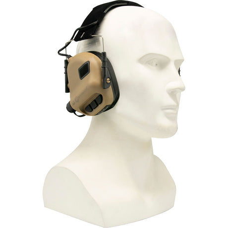 Casque anti-bruit électronique Ares M31 Plus limitation 82 dB et micros directionnels