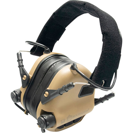 Casque anti-bruit électronique Ares M31 Plus limitation 82 dB et micros directionnels