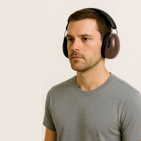 Casque anti-bruit pliable atténuation NRR 21 dB conforme EN 352-1 pour 205 g