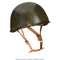 Casque de combat hongrois de présentation à coiffe de cuir, coque neutralisée, lot de 5