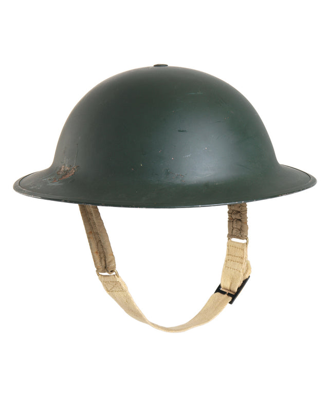 Casque de reconstitution Mil-Tec gabarit britannique à bord plat en acier embouti