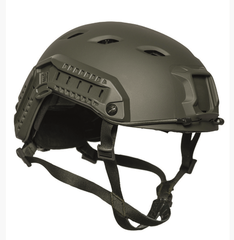 Casque d'entraînement PARATROOPER US FAST + RAILS Mil - Tec - Vert Olive - Welkit.com