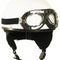 Casque d'entraînement demi-coque Mil-Tec coque ABS calotte EPS avec lunettes
