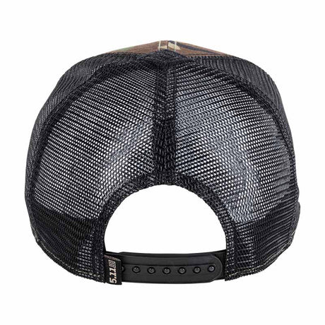Casquette 5.11 Tactical PBG 7 panneaux en ripstop polycoton arrière en maille respirante