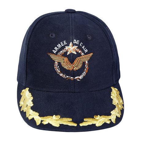 Casquette Armée de l'air Ares à feuille de chêne sur visière modèle de tradition