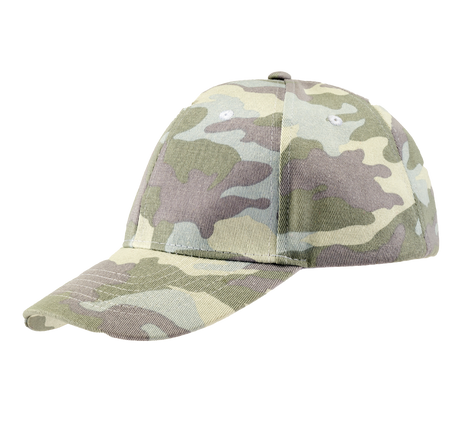 Casquette Brandit Basecap en coton fermeture plastique réglable œillets d'aération