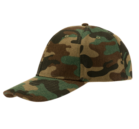 Casquette Brandit Basecap en coton fermeture plastique réglable œillets d'aération