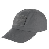 Casquette Condor Tactical en coton champ d'écusson avant et bandeau de nom arrière