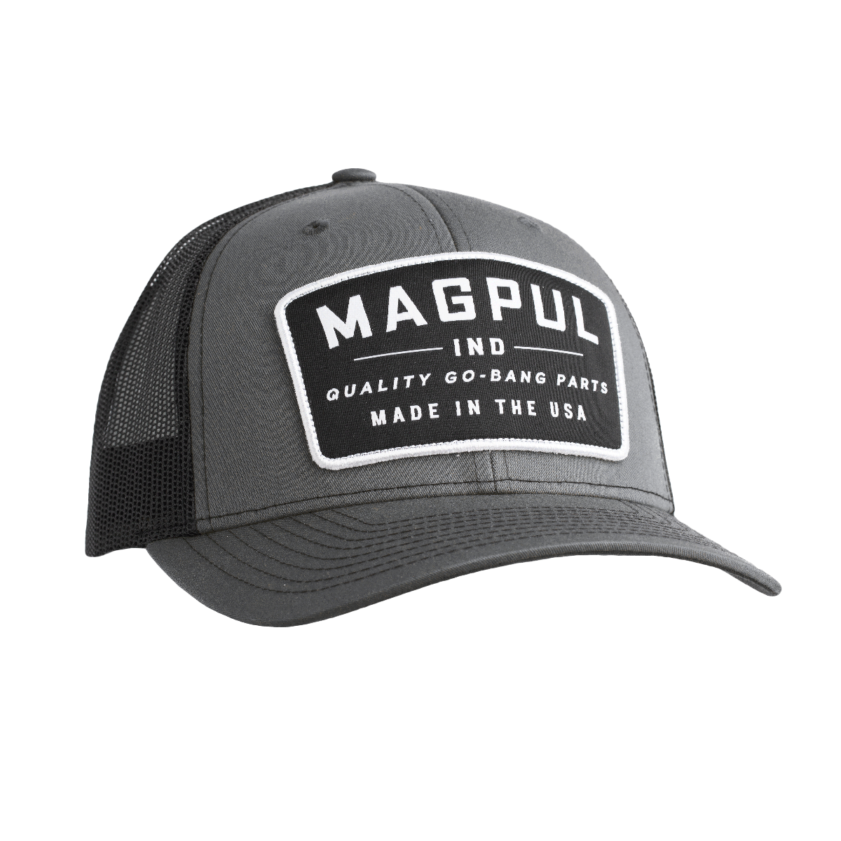 Casquette Go Bang Trucker Magpul six panneaux coton polyester dos en filet