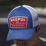Casquette Go Bang Trucker Magpul six panneaux coton polyester dos en filet