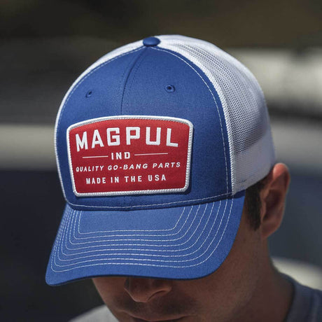 Casquette Go Bang Trucker Magpul six panneaux coton polyester dos en filet