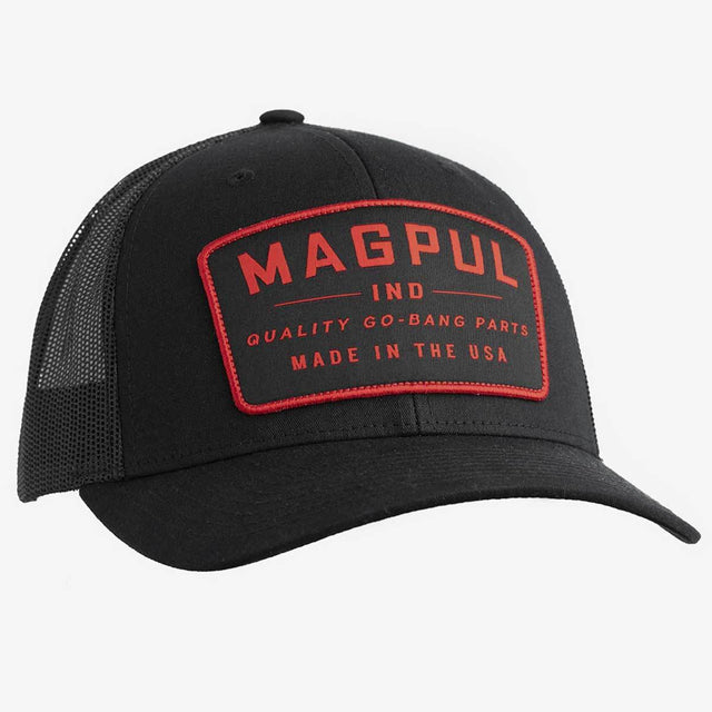Casquette Go Bang Trucker Magpul six panneaux coton polyester dos en filet
