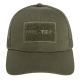 Casquette Mil-Tec Baseball Trucker polycoton 65/35 maille filet arrière taille unique